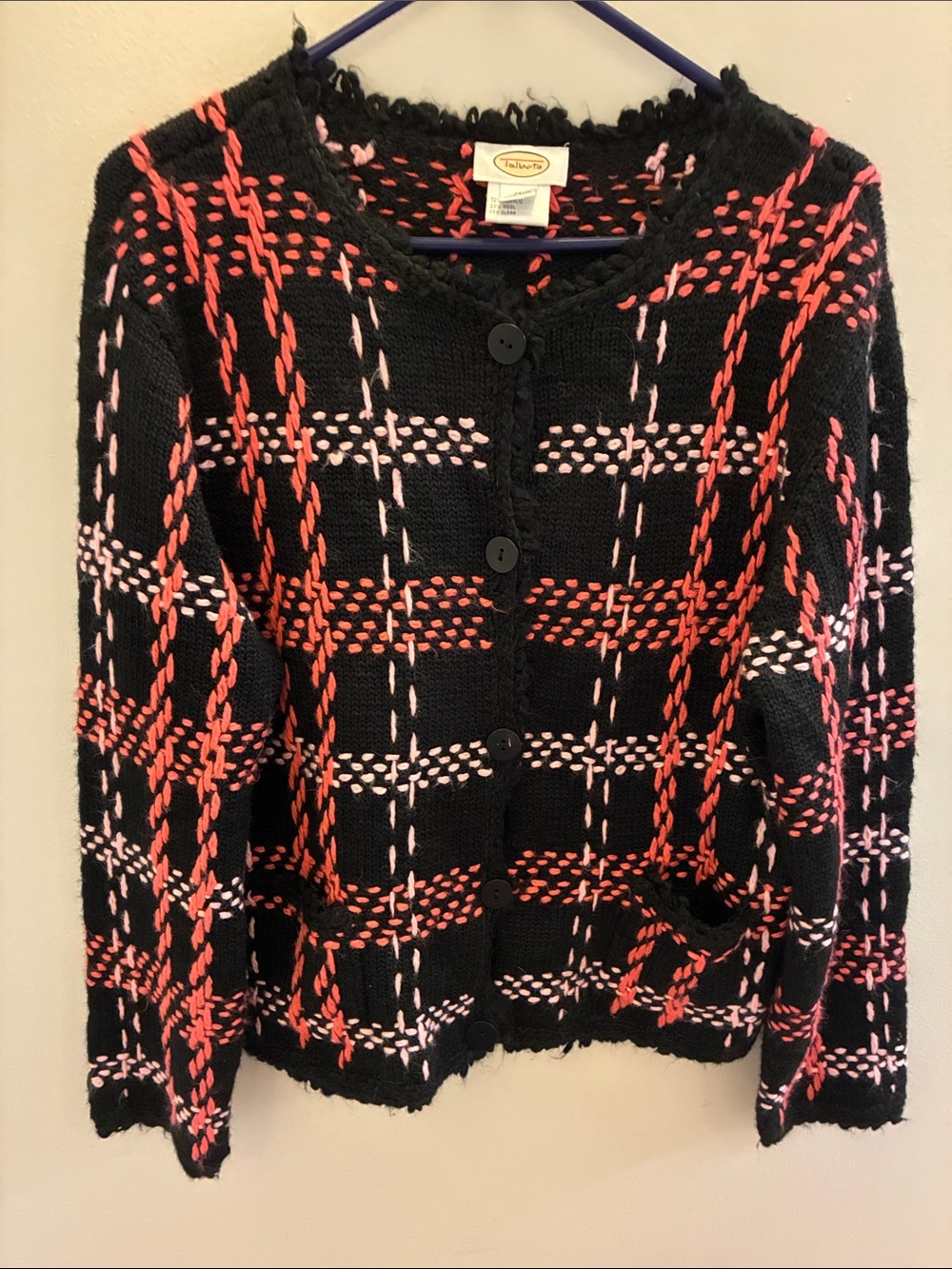 Talbots Wool Blend Cardigan Sweater XL